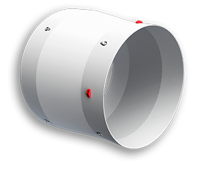 Adaptateur conduit à conduit pour système de ventilation minière | Ducting adapter for tunnel ventilation system | Adaptador de ducto a ducto, ventilador de mina